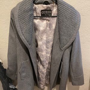 gray jacket from guess